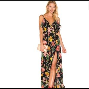 Privacy please floral maxi dress